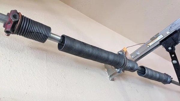 Broken garage door springs