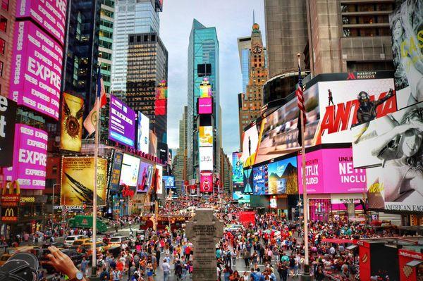 Branding in Times Square