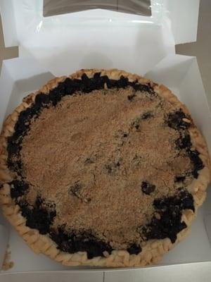 Gluten free blueberry pie, wouldn't know it was gf!