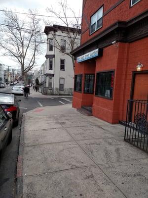 Our neighborhood laundromat is located on the corner of South Street and Sherman Avenue.