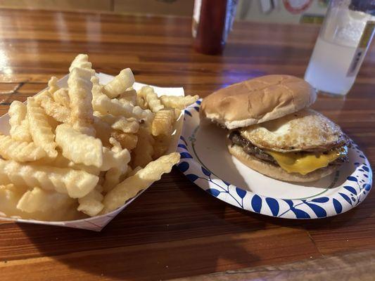 Hangover Burger & Fries