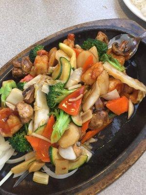 Shrimp stir fry