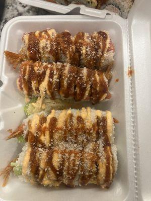 Top: Washington Roll Bottom: Mexican Roll