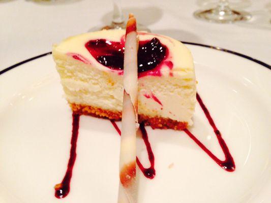 Yum!  Cheesecake