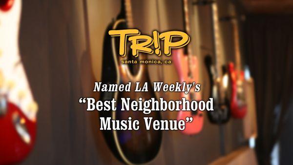 Voted "Best Neighborhood Music Venue"