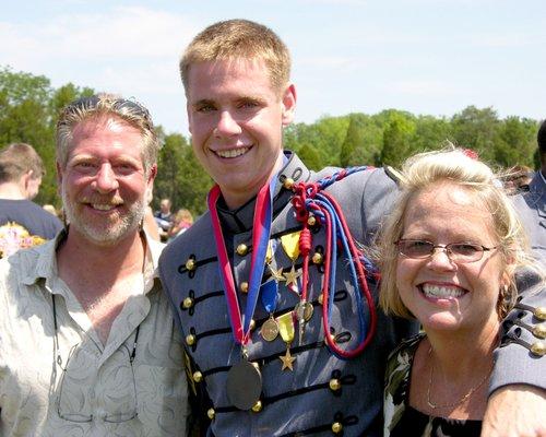 Happy Graduation! for one hard working young man and his family.