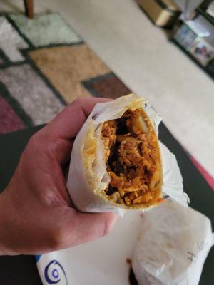 Chorizo, egg, and potato