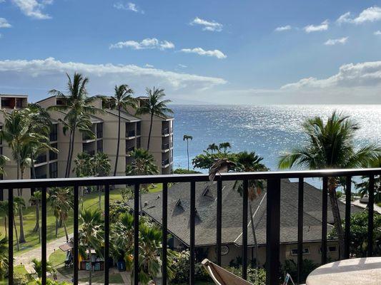 Lanai view Kaanapali Shores #613