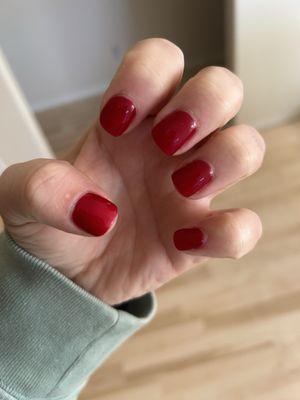 Gel manicure