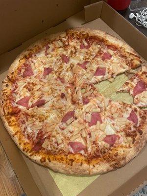 Hawaiian pizza Amazing.