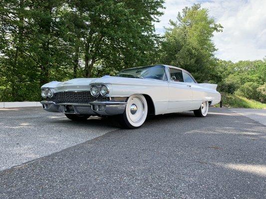 Cadillac coupe de'Ville fully polished and detailed