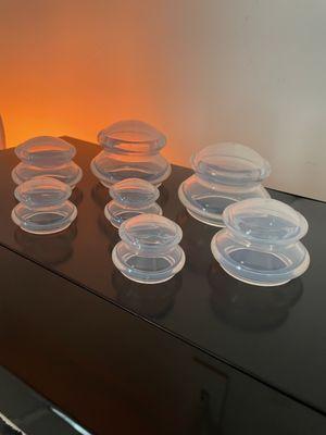 Cups for cupping massage therapy