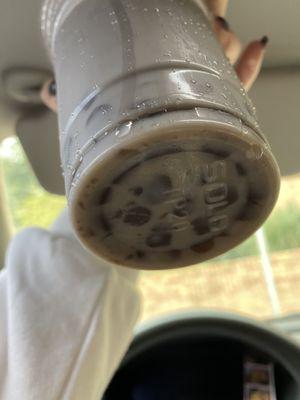 poor quality boba pearls