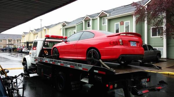 One bad Pontiac G6 headed to the shop