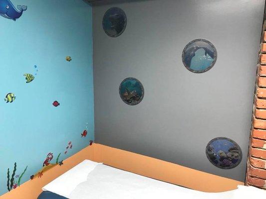 Our child friendly room!