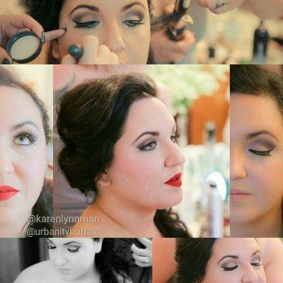 Wedding hair & makeup