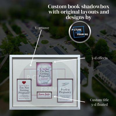 Multi-book shadowbox