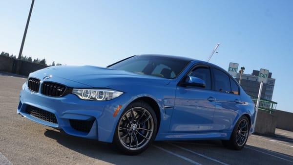 M3 with ceramic all around + CXP (windshield).