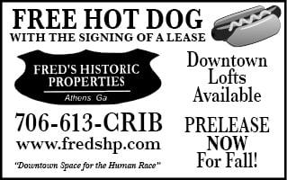 Free hot dog with the signing of every lease?