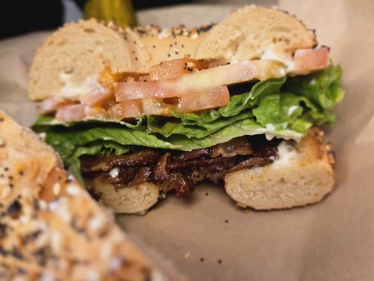 BLT everything bagel