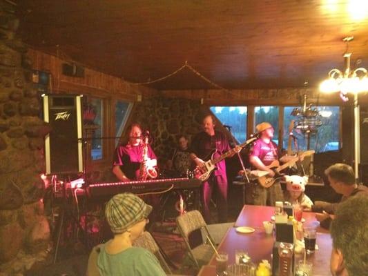 The "Circuit Breakers" band from the Duluth area is playing here tonight. They're great!