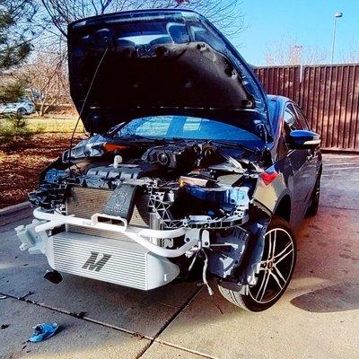 New Crash Bar for this Ford Focus ST