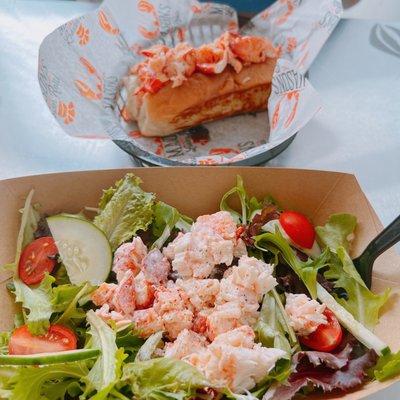 Lobster salad.