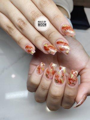 Marble nails