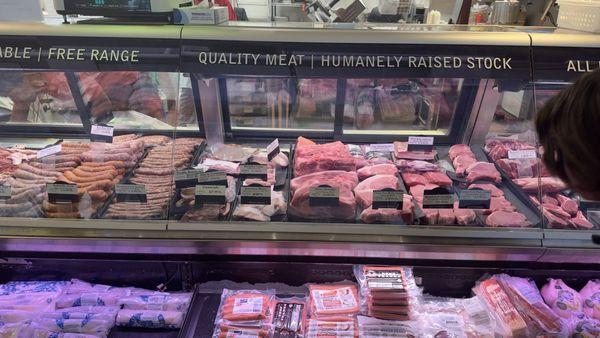 They have all kinds of fresh meat as well