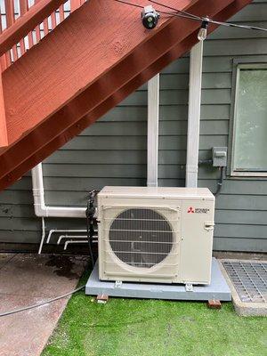 Mitsubishi 3-zone heat pump