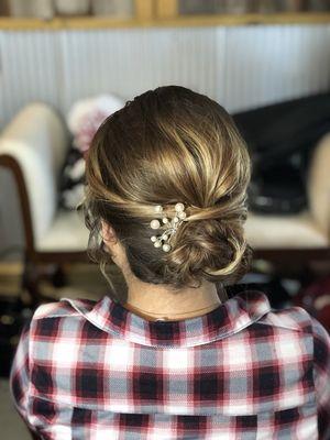 Wedding hair!