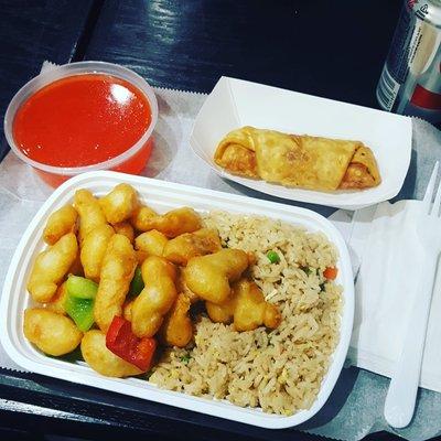 Sweet n' Sour Chicken Combo