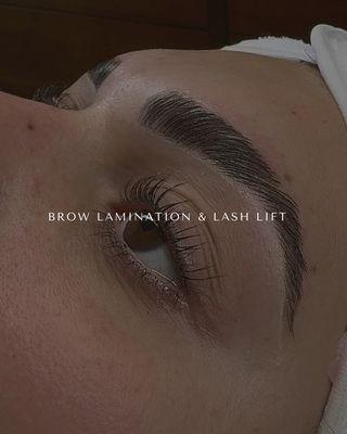 Brow Lamination & Lash Lift