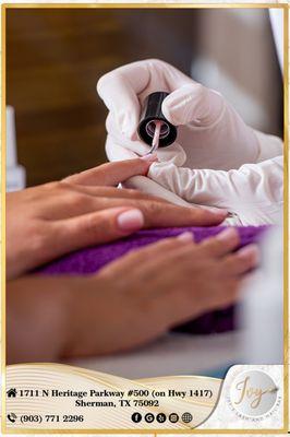 As soon as you walk in Texas Nails Bar, you are greeted with warm smiles and friendly hellos.