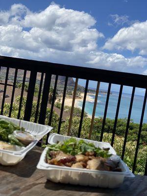 View and food