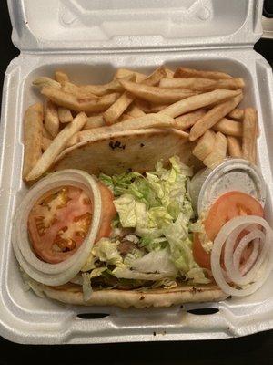 Gyro platter