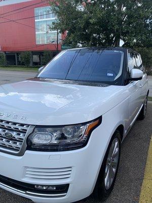 Brought it looking filthy after a road trip, with the grill covered in bugs and the interior full of sand.