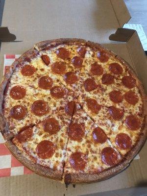 Large Pepperoni Pizza