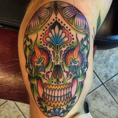 Tattoo done by Scott Santee