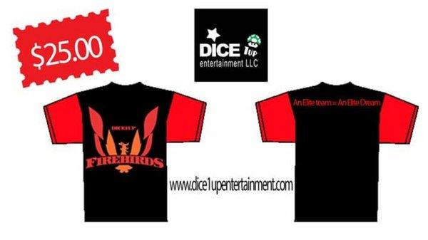 NEW shirts are available at http://dice1upentertainment.com