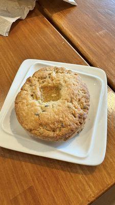 Lemon lavender scone