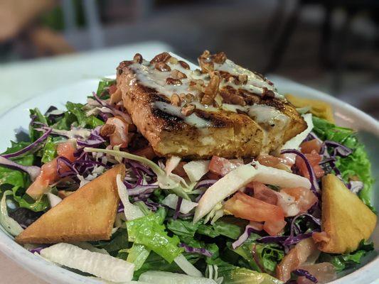 Mahi mahi + salad