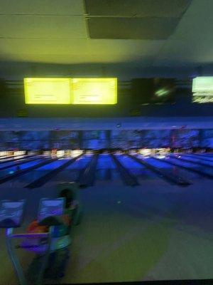 bowling alley