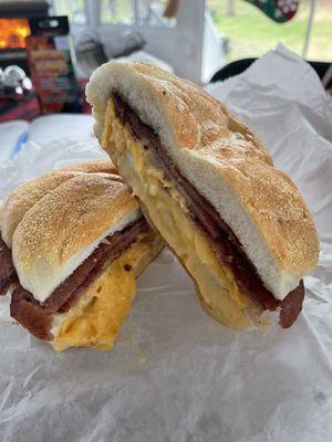 Pork Roll Egg and Cheese