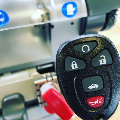 Gm remote with remote start programmed