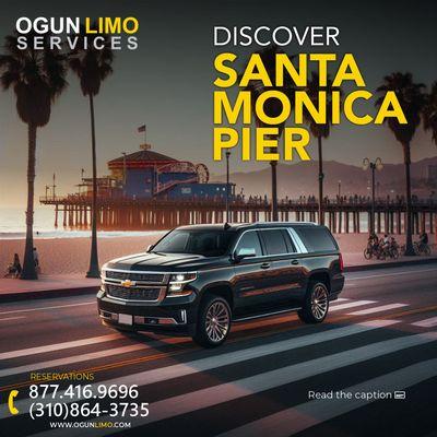 Book your unforgettable Santa Monica Pier experience with Ogun Limo today. Visit www.ogunlimo.com or call 877.416.9696 to reserve your ride.