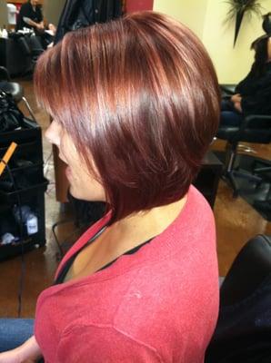 Cut/Color by Madeleine Love. Come get your summer cut now!!!