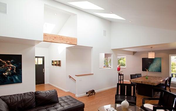 Contemporary, single family remodel in MIll Valley.