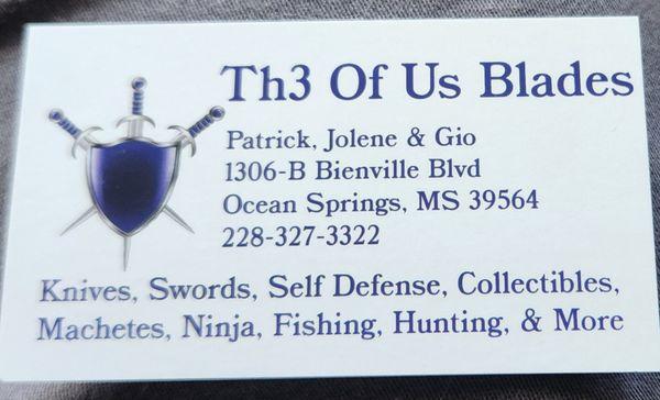 His business card as he is certainly off Hwy 90 but out of sight.