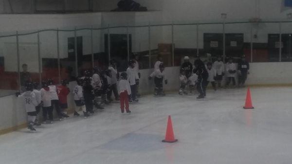 Loads of kids, one coach, zero instruction, more like daycare where you need to be present.